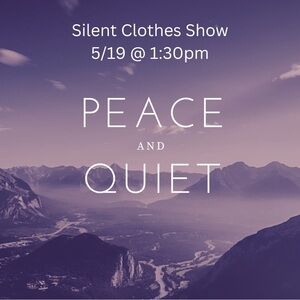 📣 SILENT SHOW TODAY @ 1:30pm EST 📣